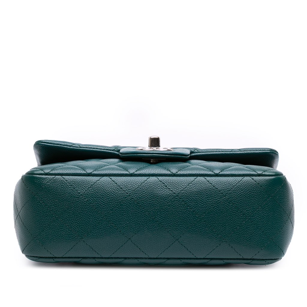 Chanel Mini Rectangular Classic Caviar Single Flap - 3