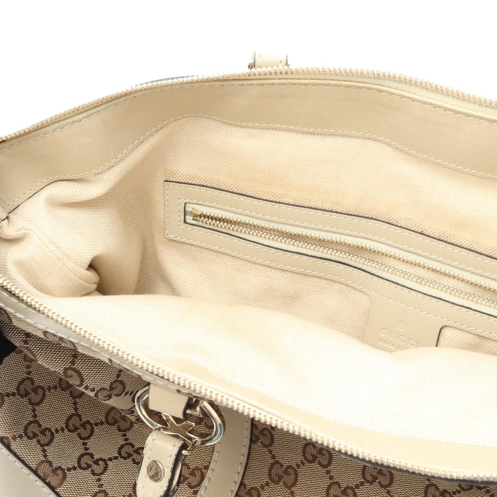 Gucci GG Canvas Lovely Tote - Side view