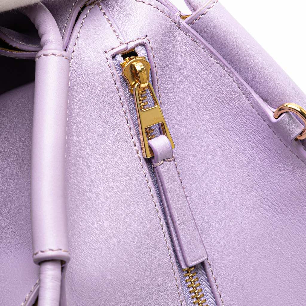 Loewe Small Shiny Calfskin Paseo Satchel - Detail 1