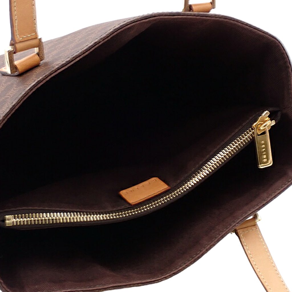 Celine Macadam Coated Canvas Tote - 4