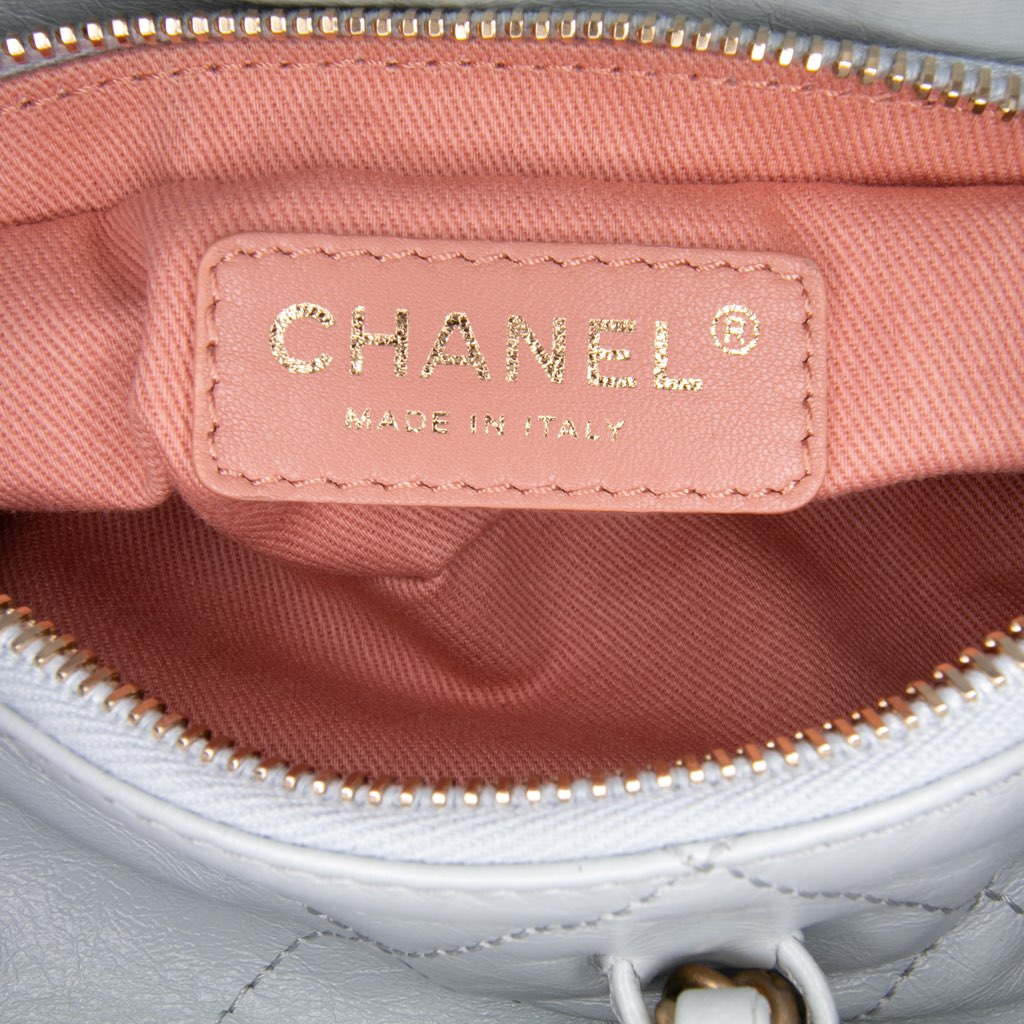 Chanel Quilted Calfskin Midnight Swim Baluchon Bag - 5