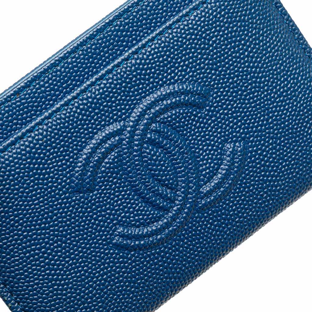 Chanel CC Caviar Card Holder - Image 10
