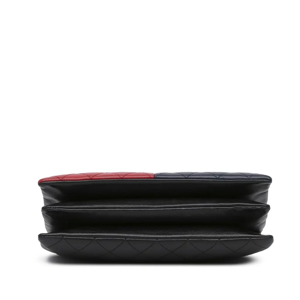 Chanel Pagoda Colorblocking Shoulder Bag MultiColor Leather Fair - Box View