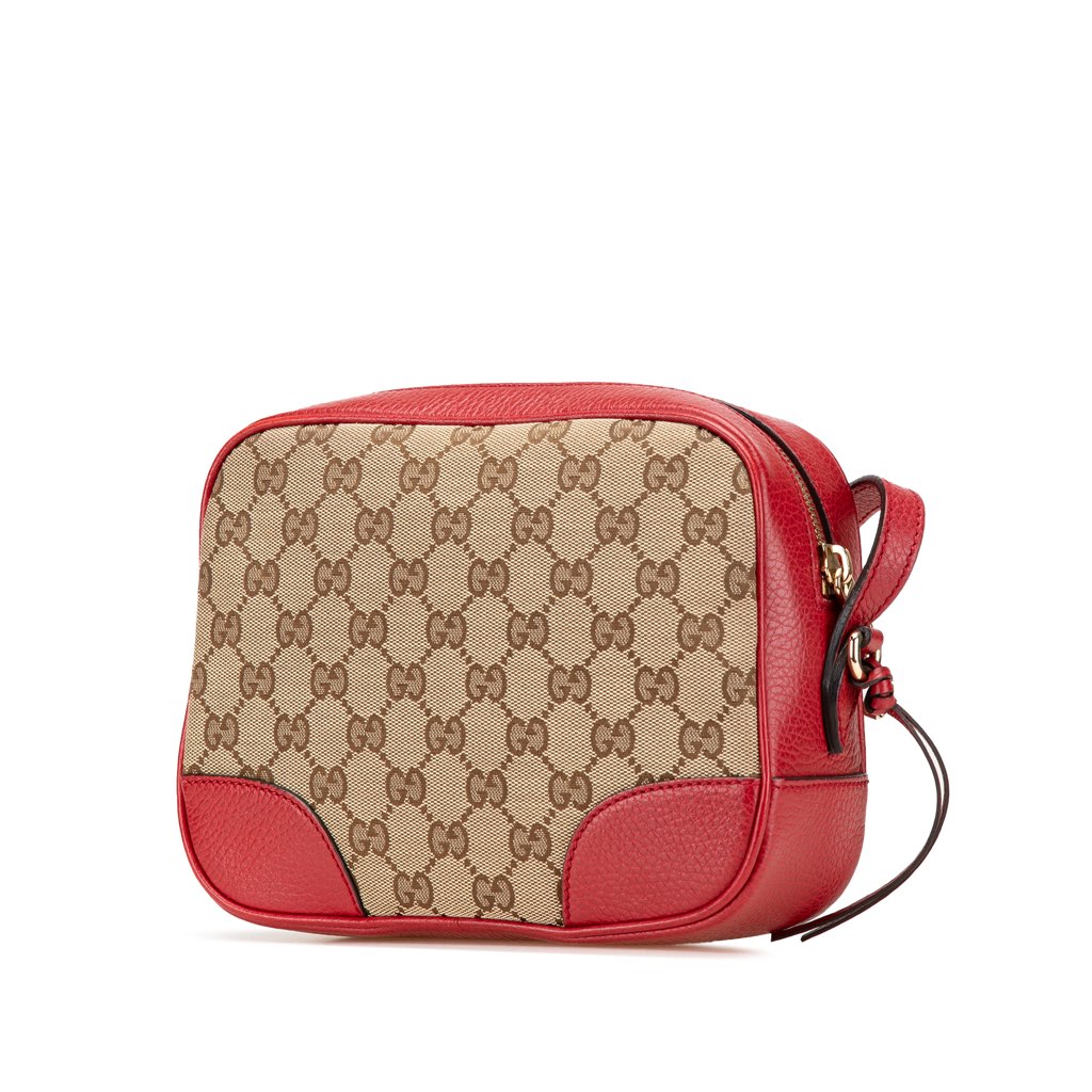 Gucci GG Canvas Bree Crossbody - Back view