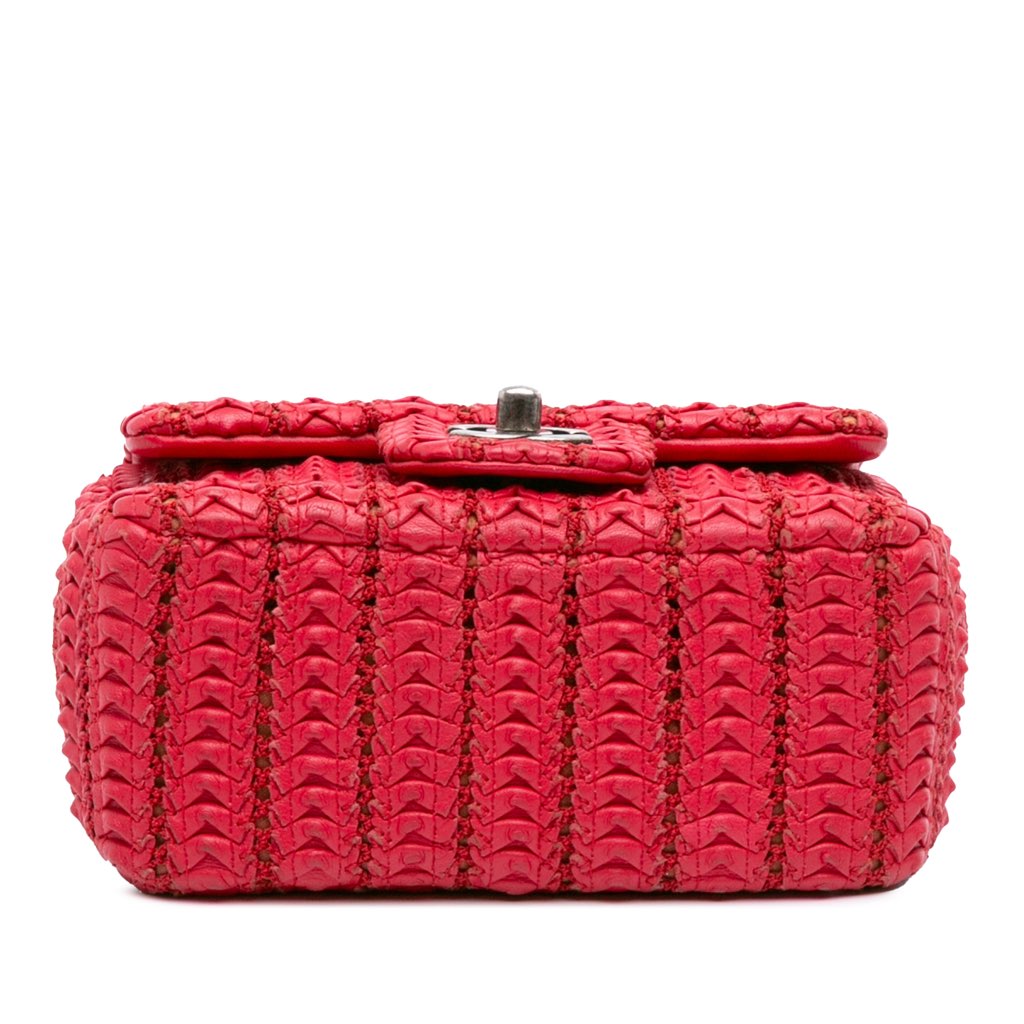 Chanel Paris Seoul Mini Crochet Lambskin Flap - Image 6