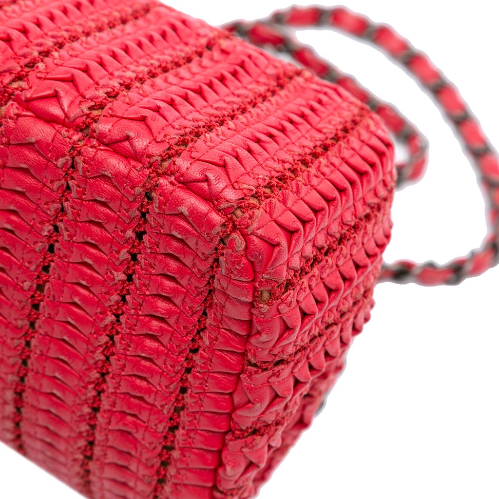 Chanel Paris Seoul Mini Crochet Lambskin Flap - Image 10