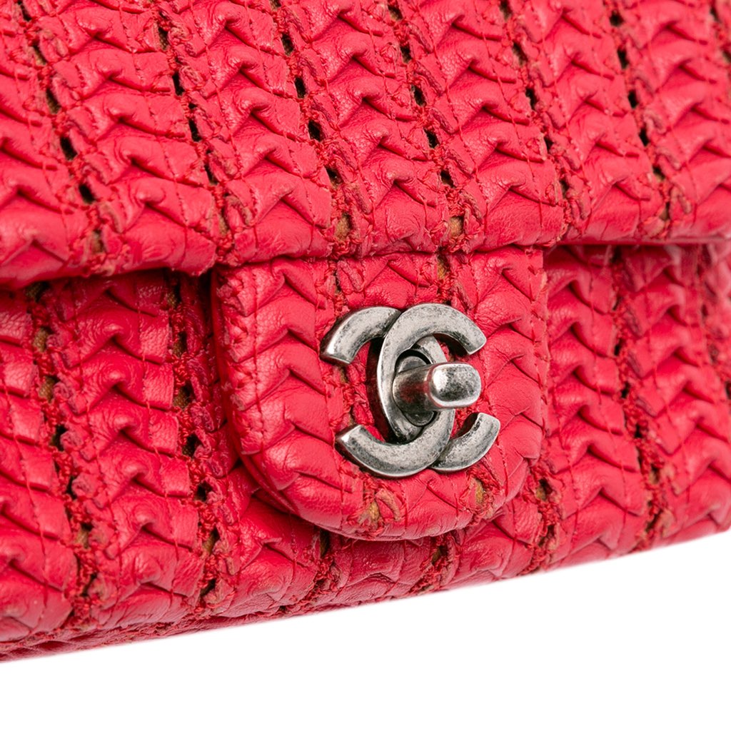 Chanel Paris Seoul Mini Crochet Lambskin Flap - Image 11