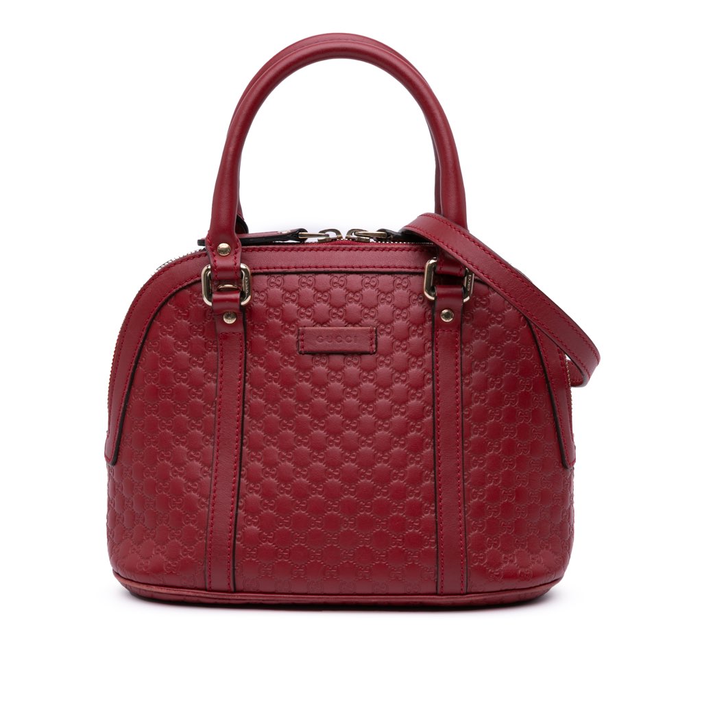 Gucci Mini Microguccissima Dome Satchel