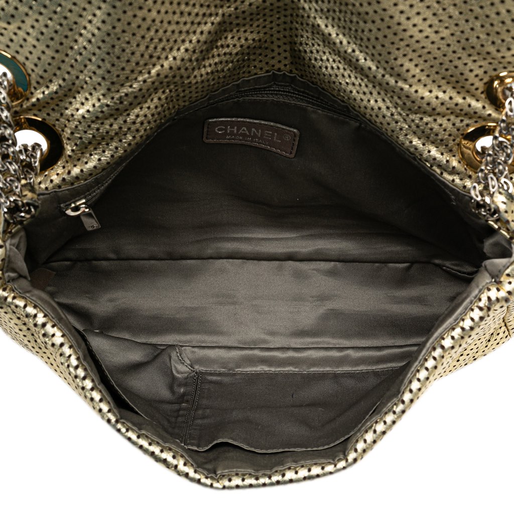 Chanel Medium Perforated Calfskin Reissue Drill Flap - 4