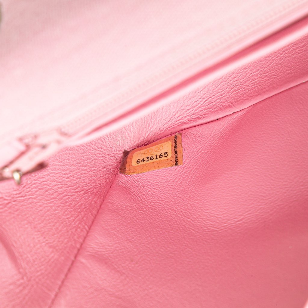 Chanel Mini Square Classic Jersey Single Flap - Detail 1