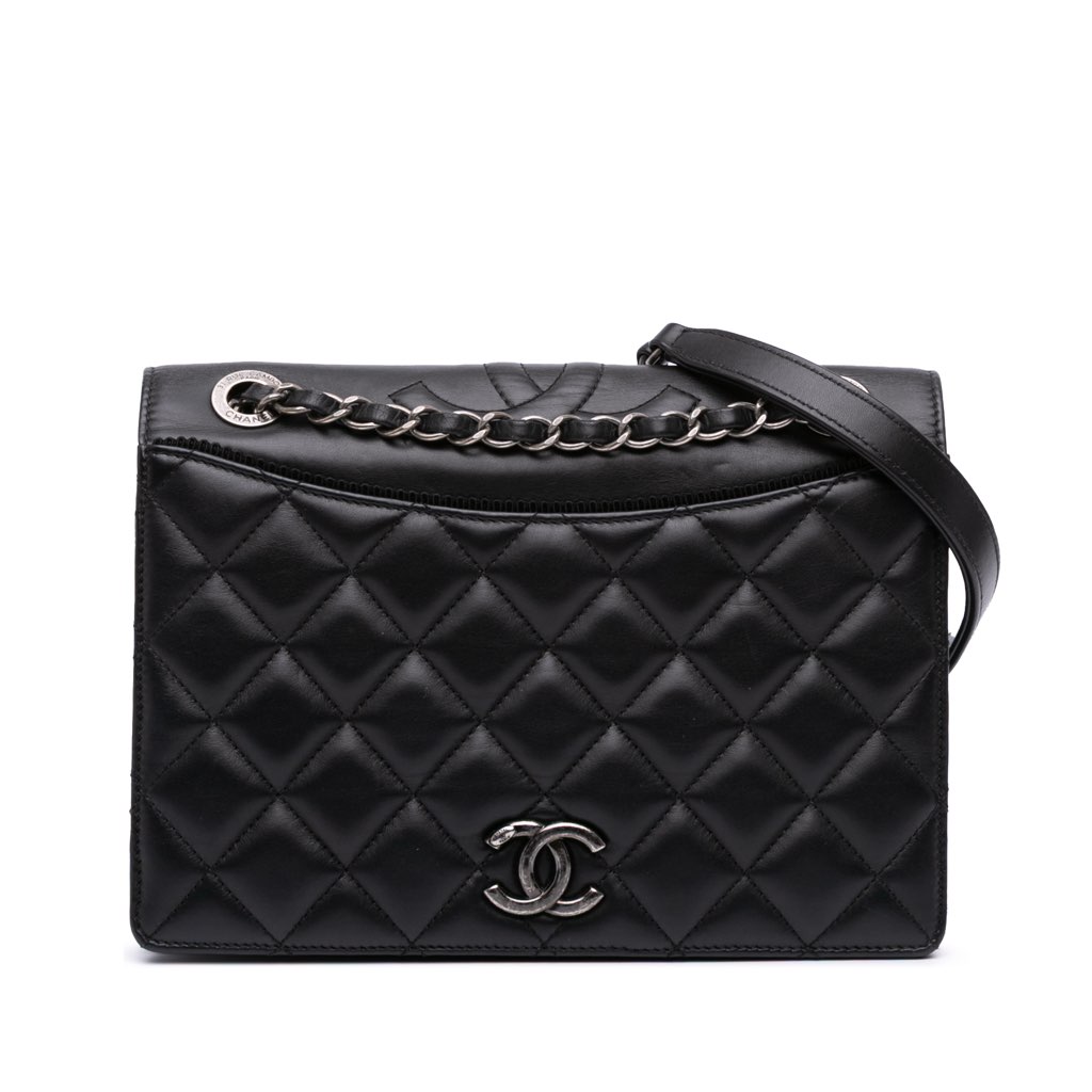 Chanel Medium Quilted Lambskin Ballerine Flap