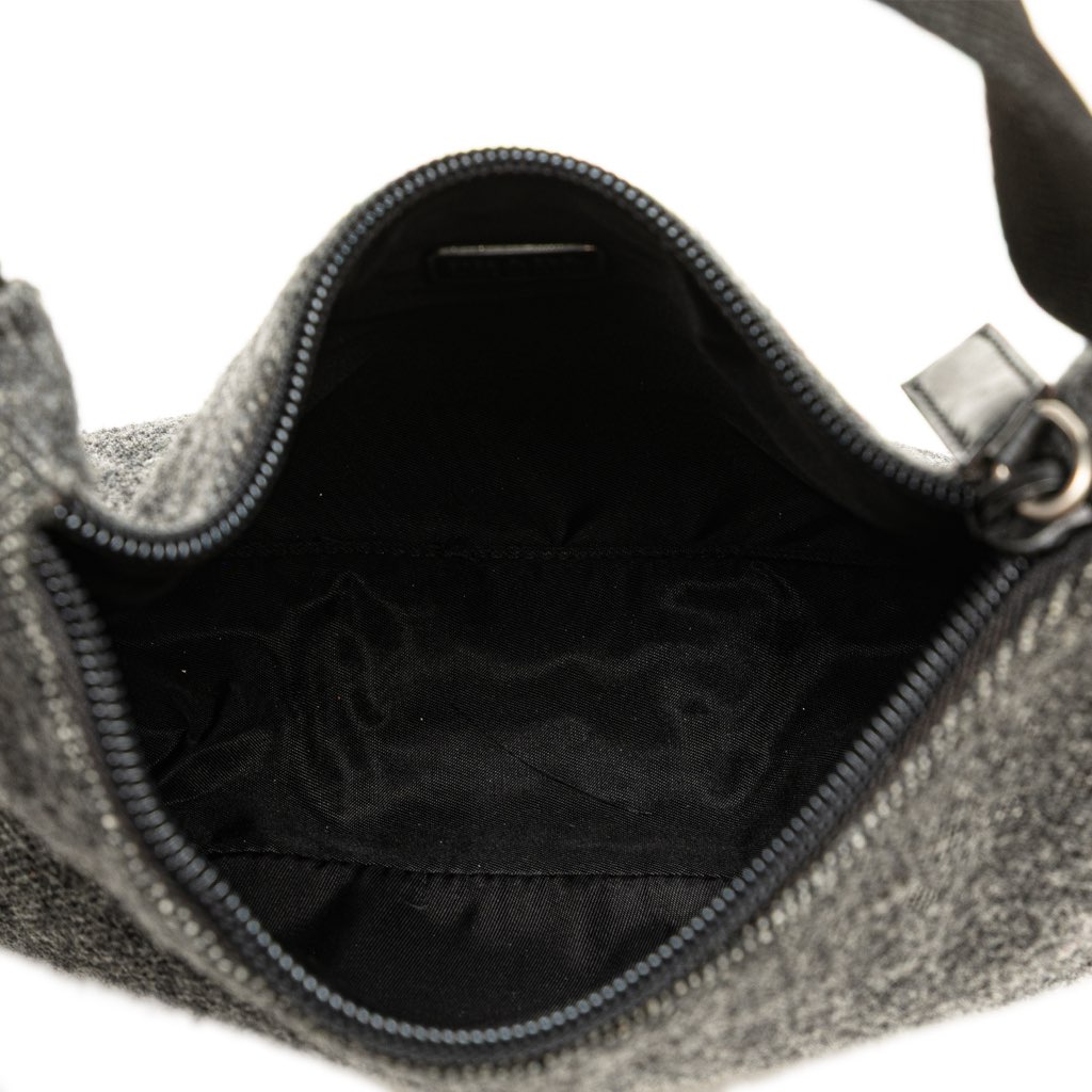 Prada Wool Shoulder Bag - 4