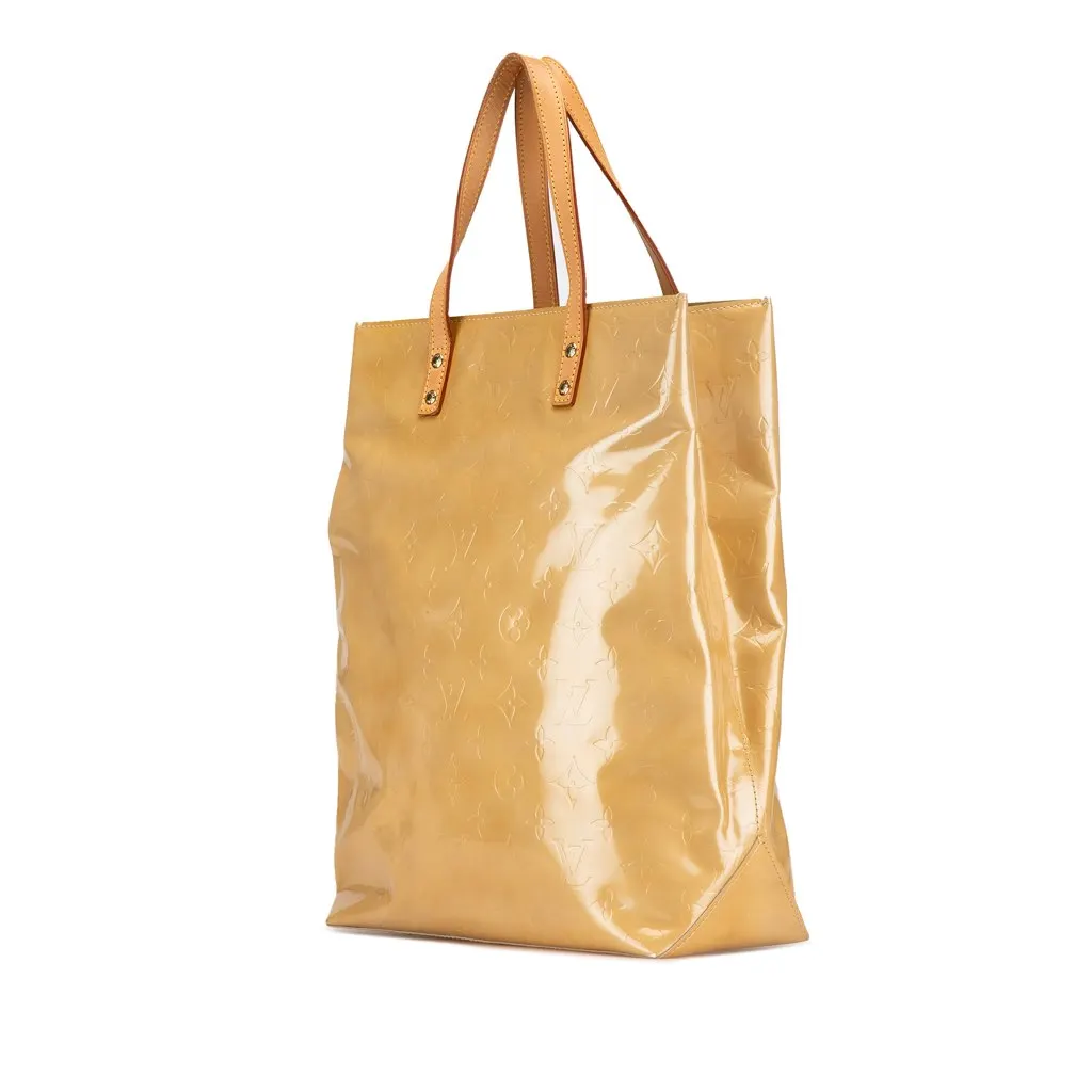 Louis Vuitton Monogram Vernis Reade MM Brown Leather Fair - Back View