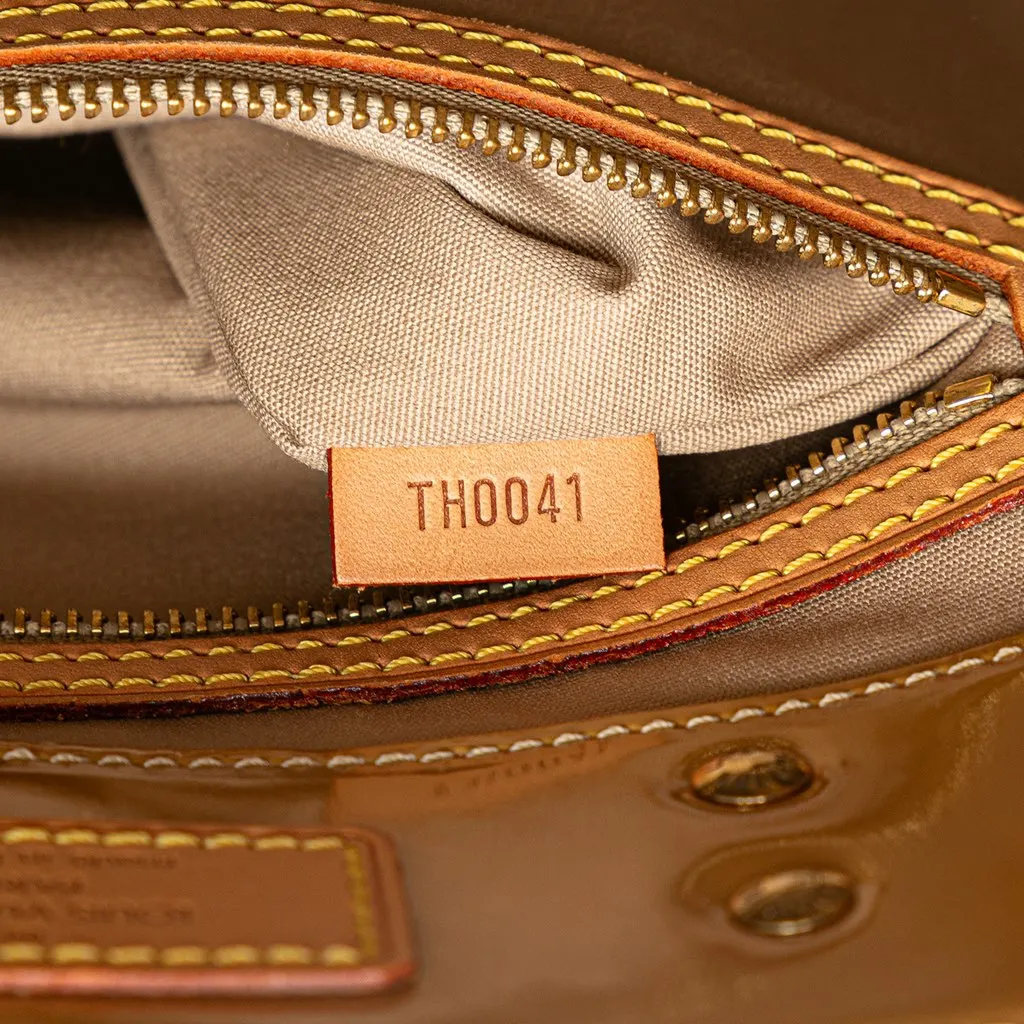 Louis Vuitton Monogram Vernis Reade MM Brown Leather Fair - Box View