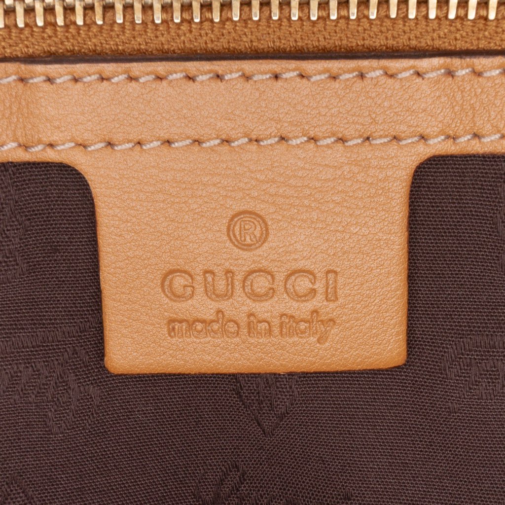 Gucci Medium Guccissima Charm Satchel - 5