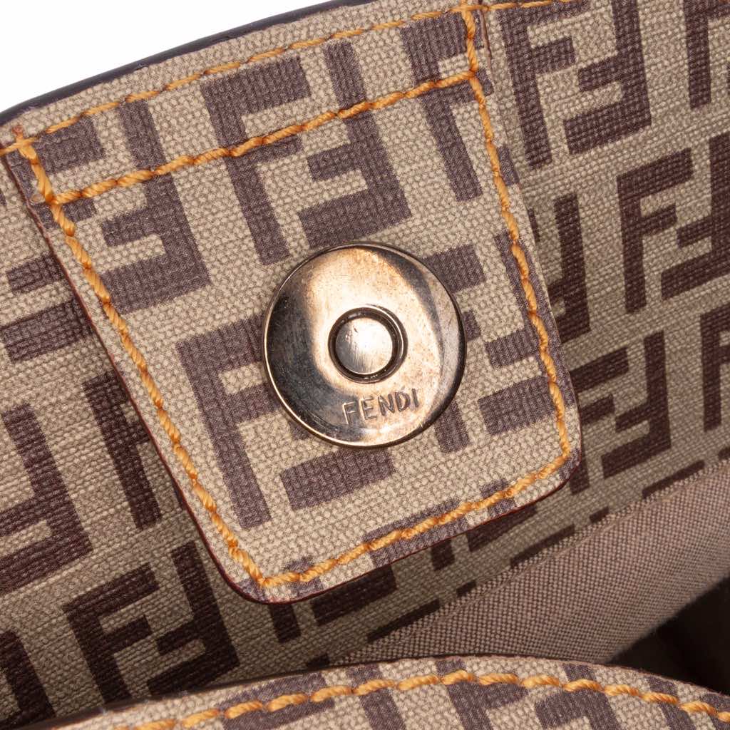 Fendi Zucchino Nylon and Spalmati Grande Pillow Tote - Detail 1