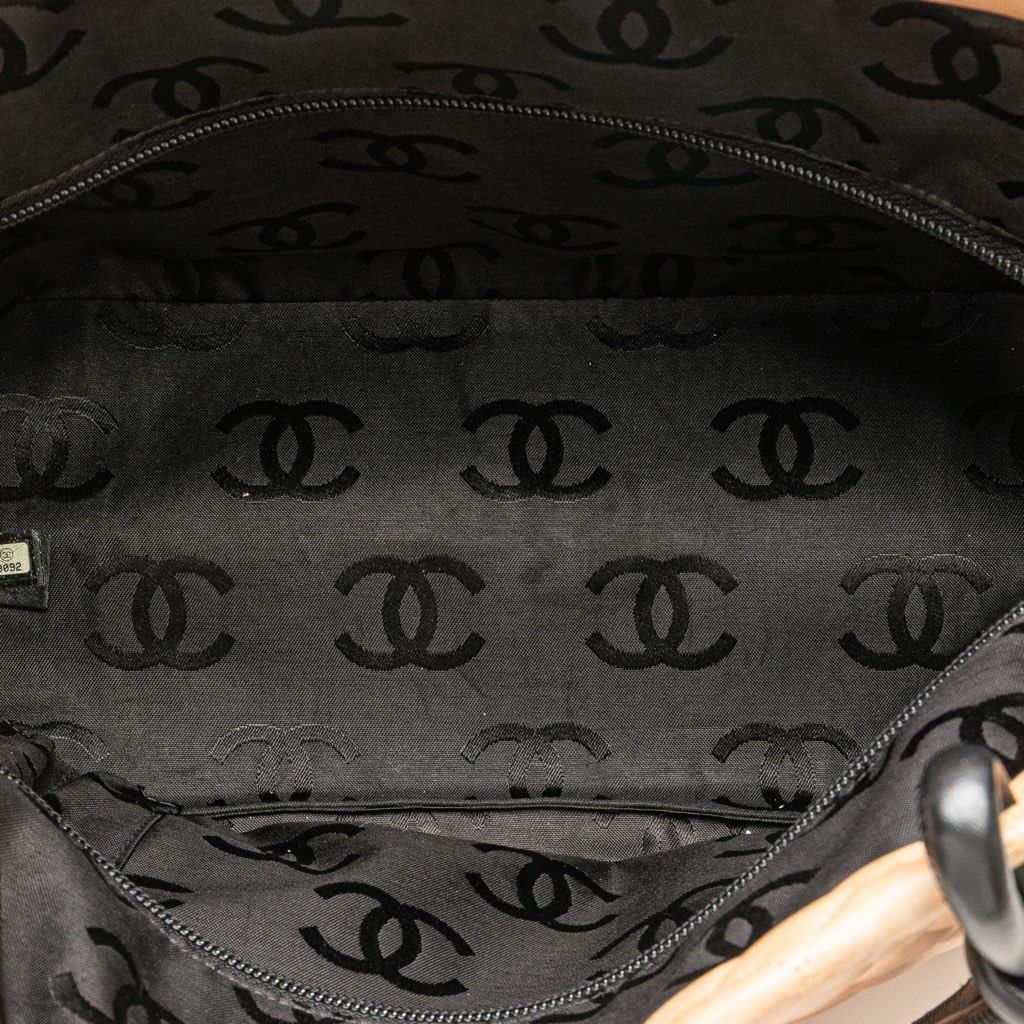 Chanel Large Quilted Calfskin Cambon Ligne Tote - 4