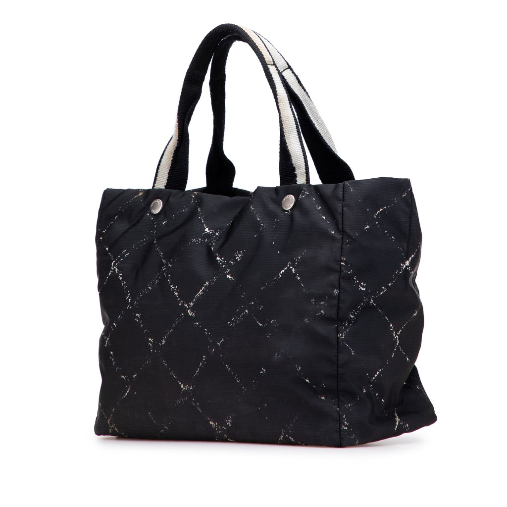 Chanel Old Travel Line Nylon Tote - 2