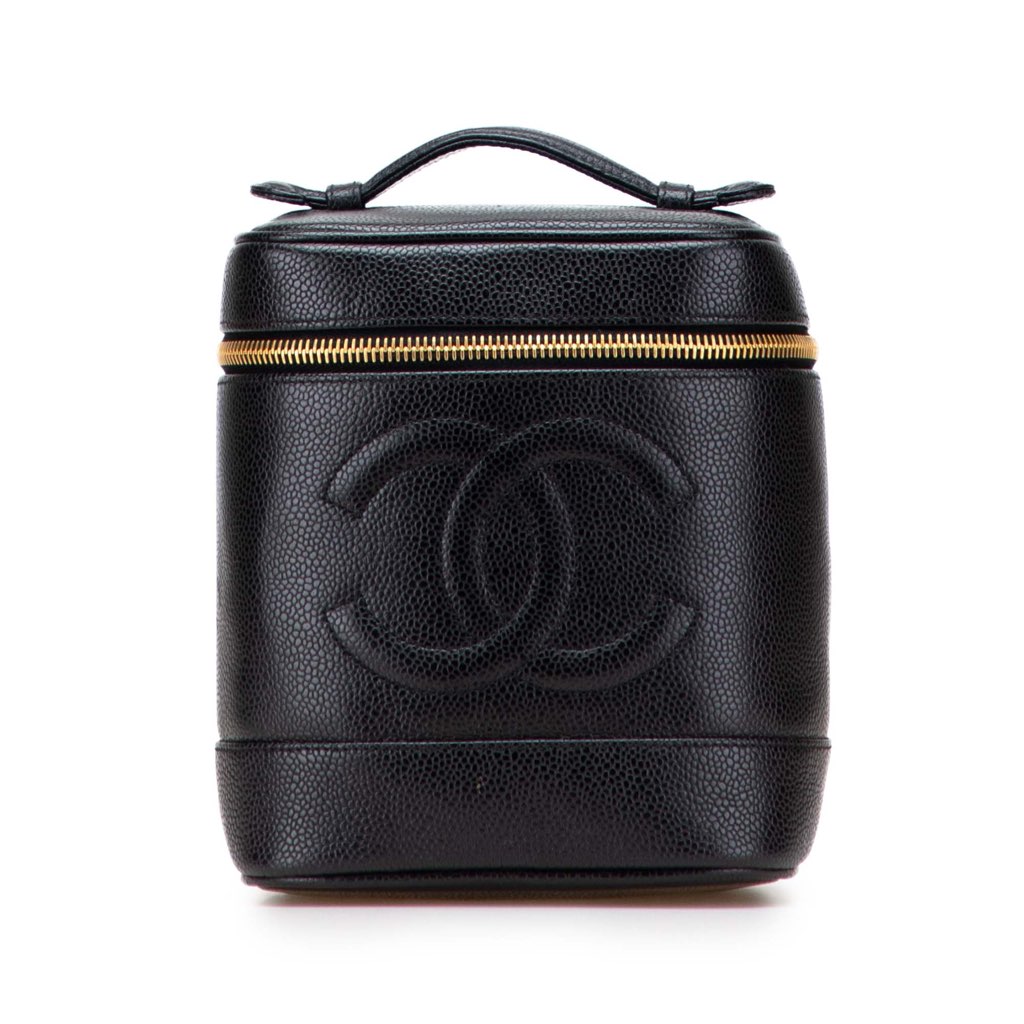 Chanel CC Caviar Vanity Case