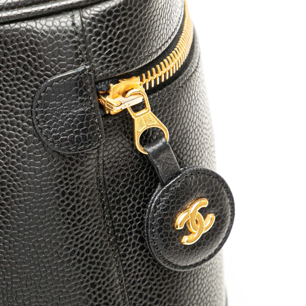 Chanel CC Caviar Vanity Case - Image 11