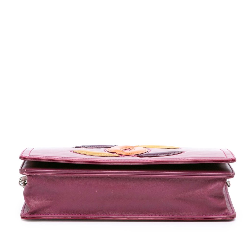 Chanel Patent CC Lipstick Wallet On Chain - 3