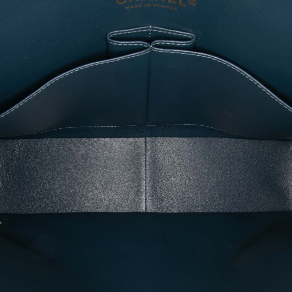 Chanel Medium Classic Iridescent Lambskin Double Flap - 4