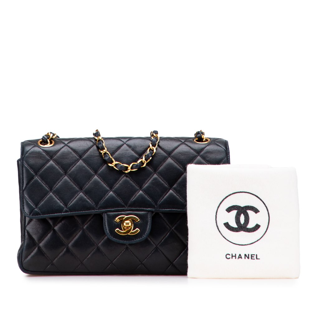 Chanel Medium Quilted Lambskin Double Sided Flap - Image 13