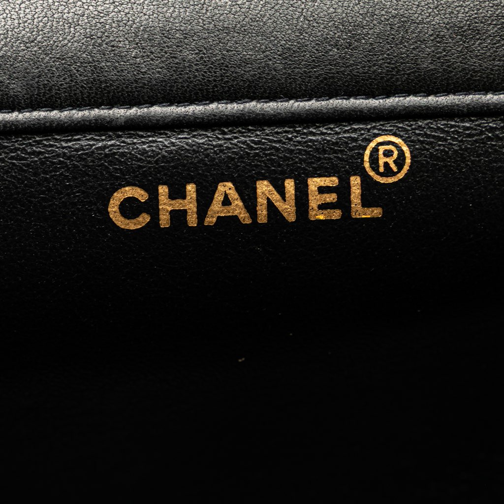 Chanel Medium Quilted Lambskin Double Sided Flap - Side view