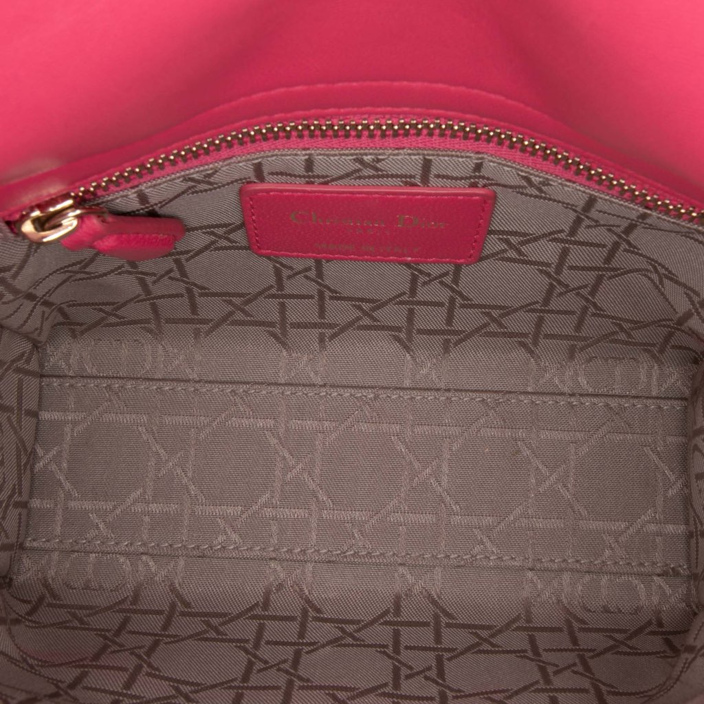 Dior Mini Lambskin Cannage Lady Dior - 4