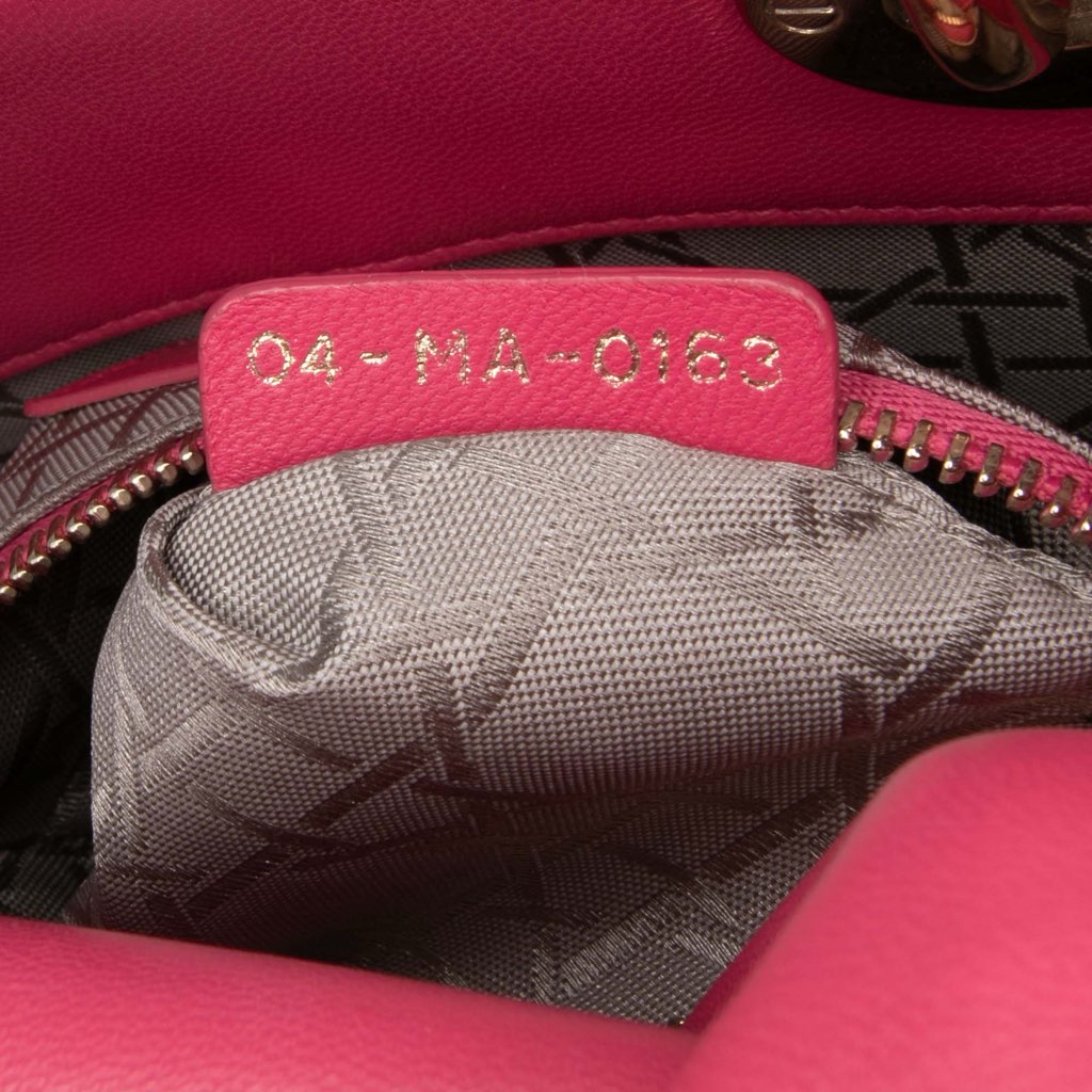 Dior Mini Lambskin Cannage Lady Dior - Detail 1