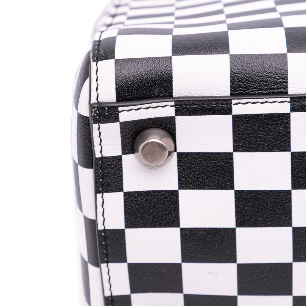 Dior Medium Calfskin Checkered Lady Dior - Image 10