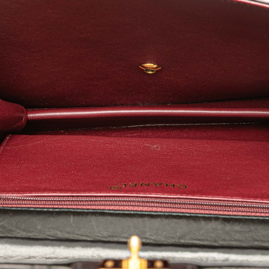 Chanel Medium CC Quilted Lambskin Half Single Flap - 4