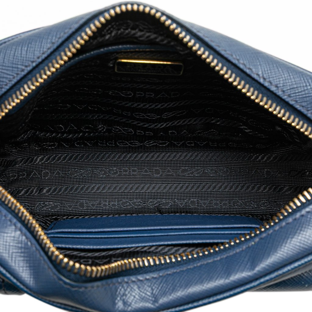 Prada Saffiano Push Lock Pocket Camera Bag - 4