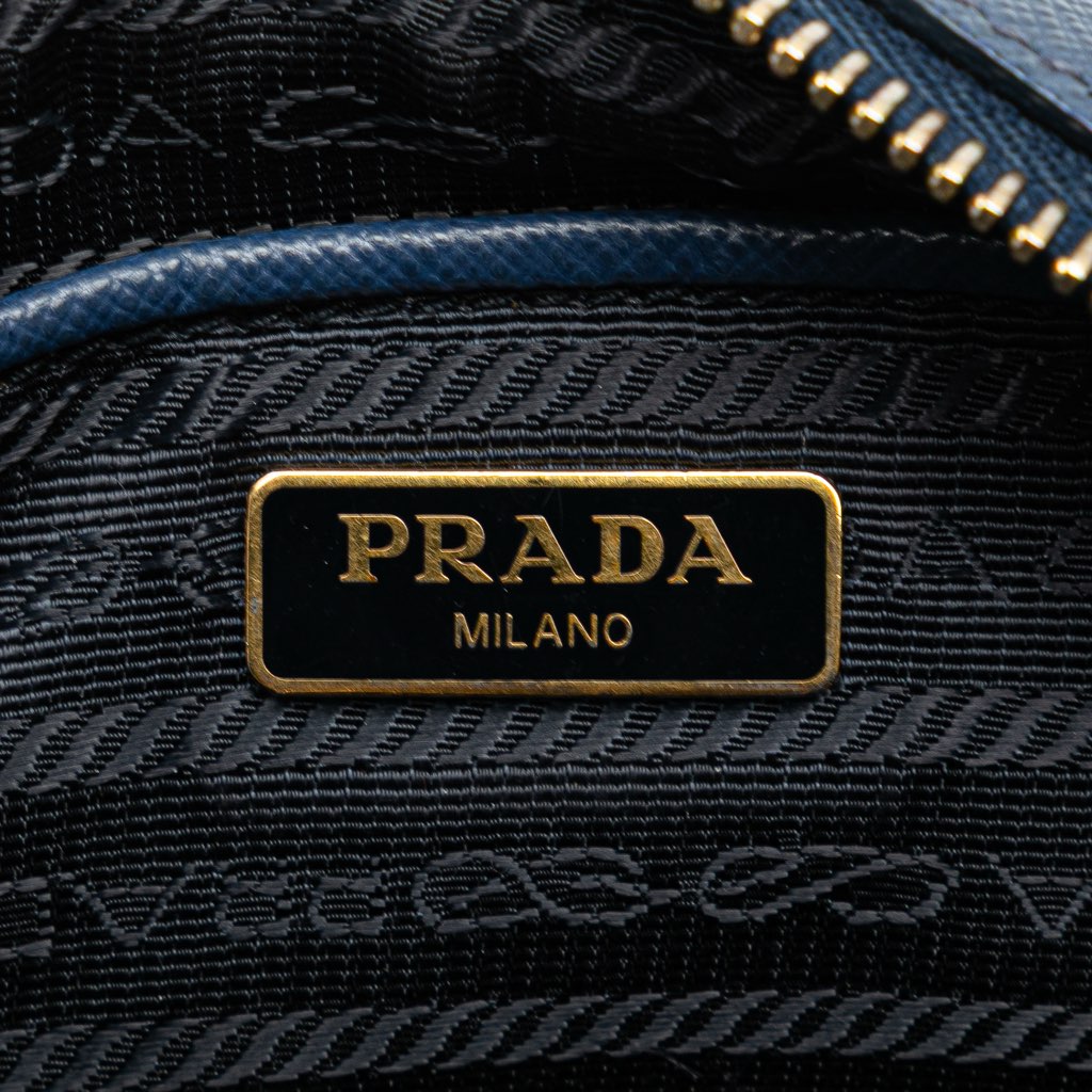 Prada Saffiano Push Lock Pocket Camera Bag - 5