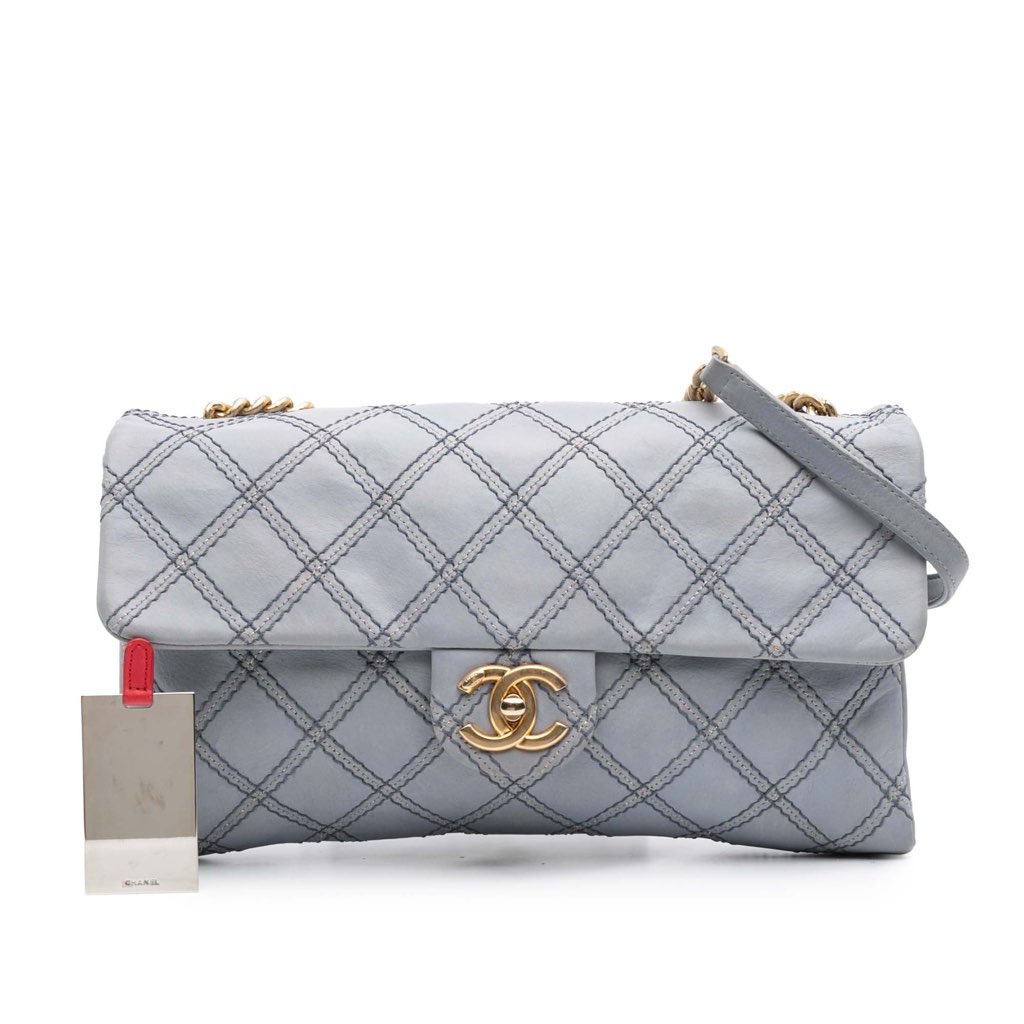 Chanel Jumbo Quilted Calfskin Triple Stitched Flap - Image 11