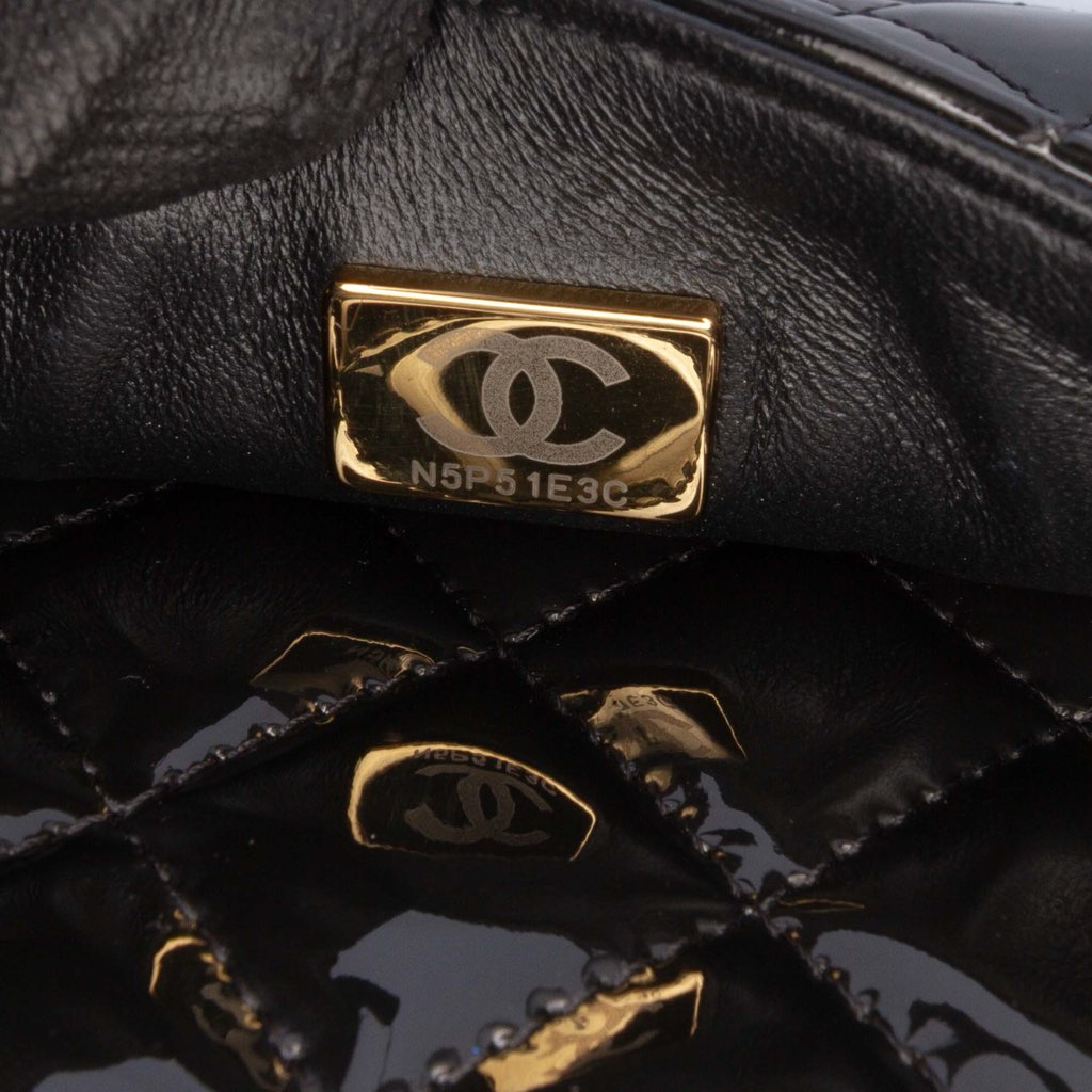 Chanel CC Quilted Patent Frame Flap - 5