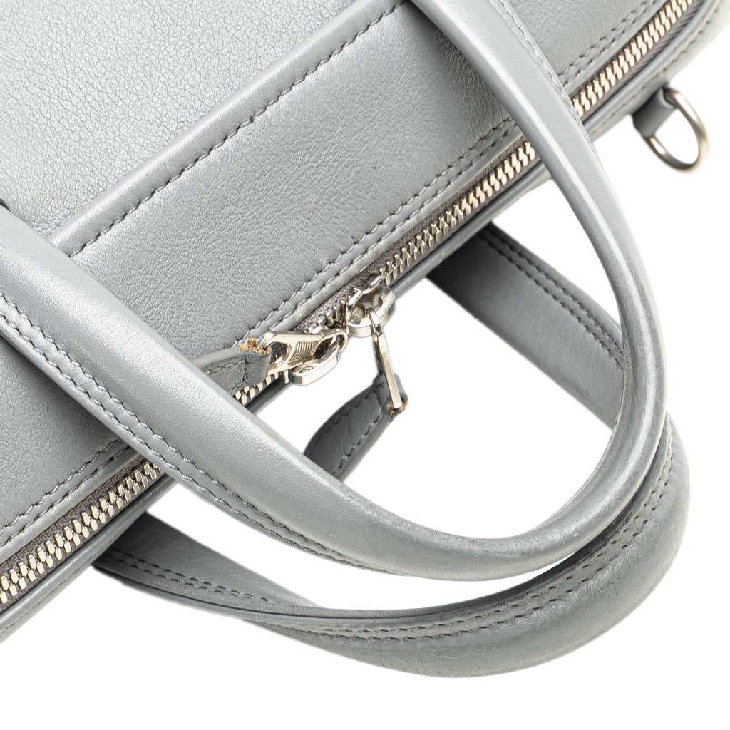 Balenciaga Medium Leather Triangle Duffle Bag - Image 11