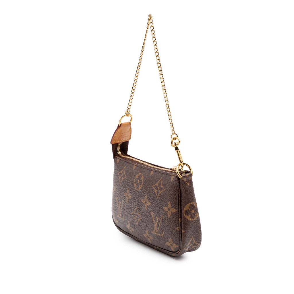 Louis Vuitton Monogram Mini Pochette Accessoires - Back view