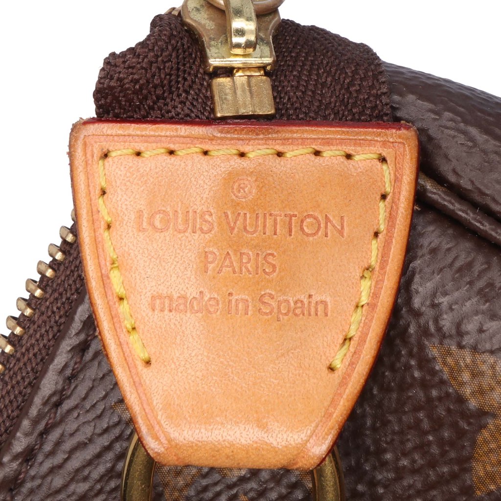 Louis Vuitton Monogram Mini Pochette Accessoires - Side view