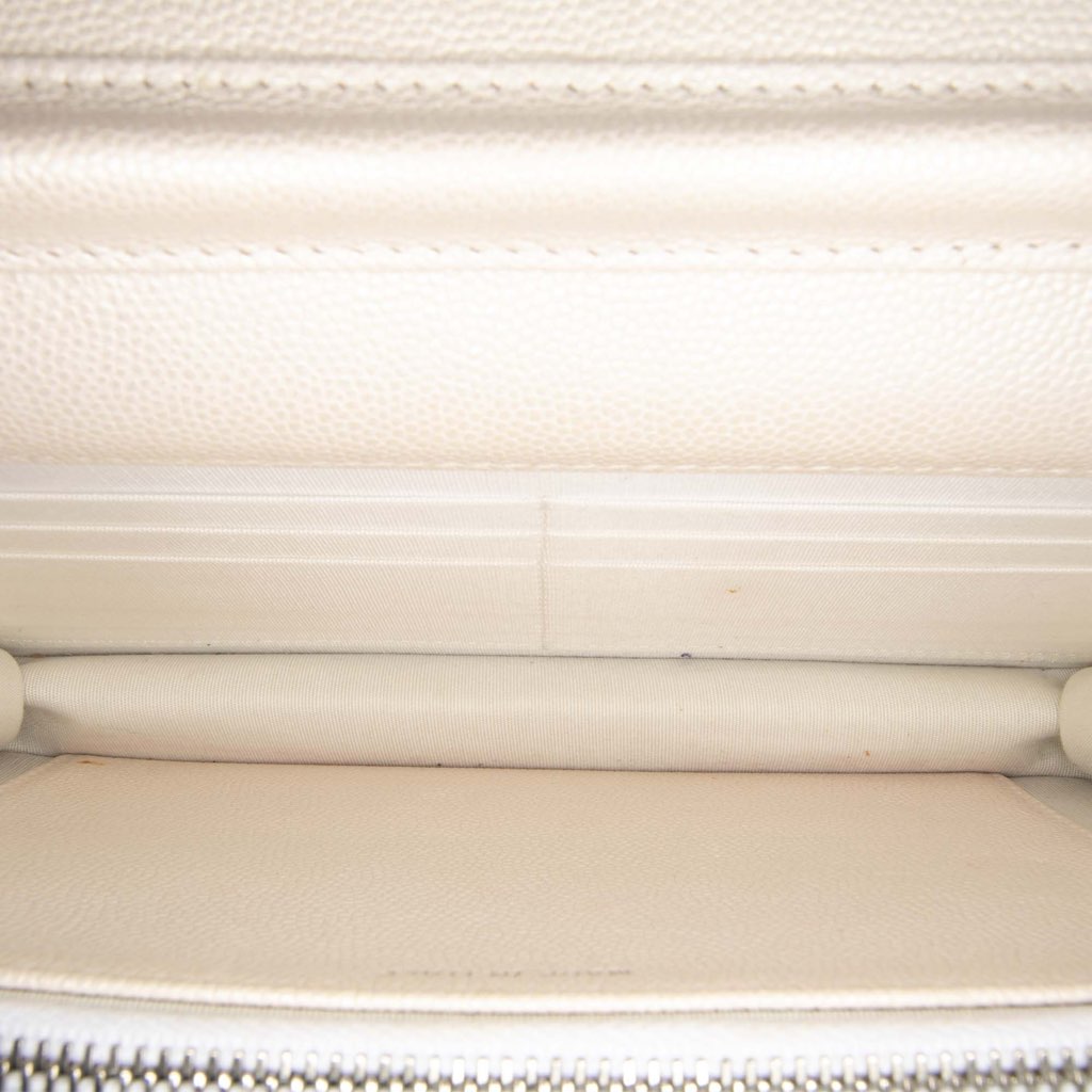 Chanel Quilted Caviar Golden Class Wallet On Chain - 4