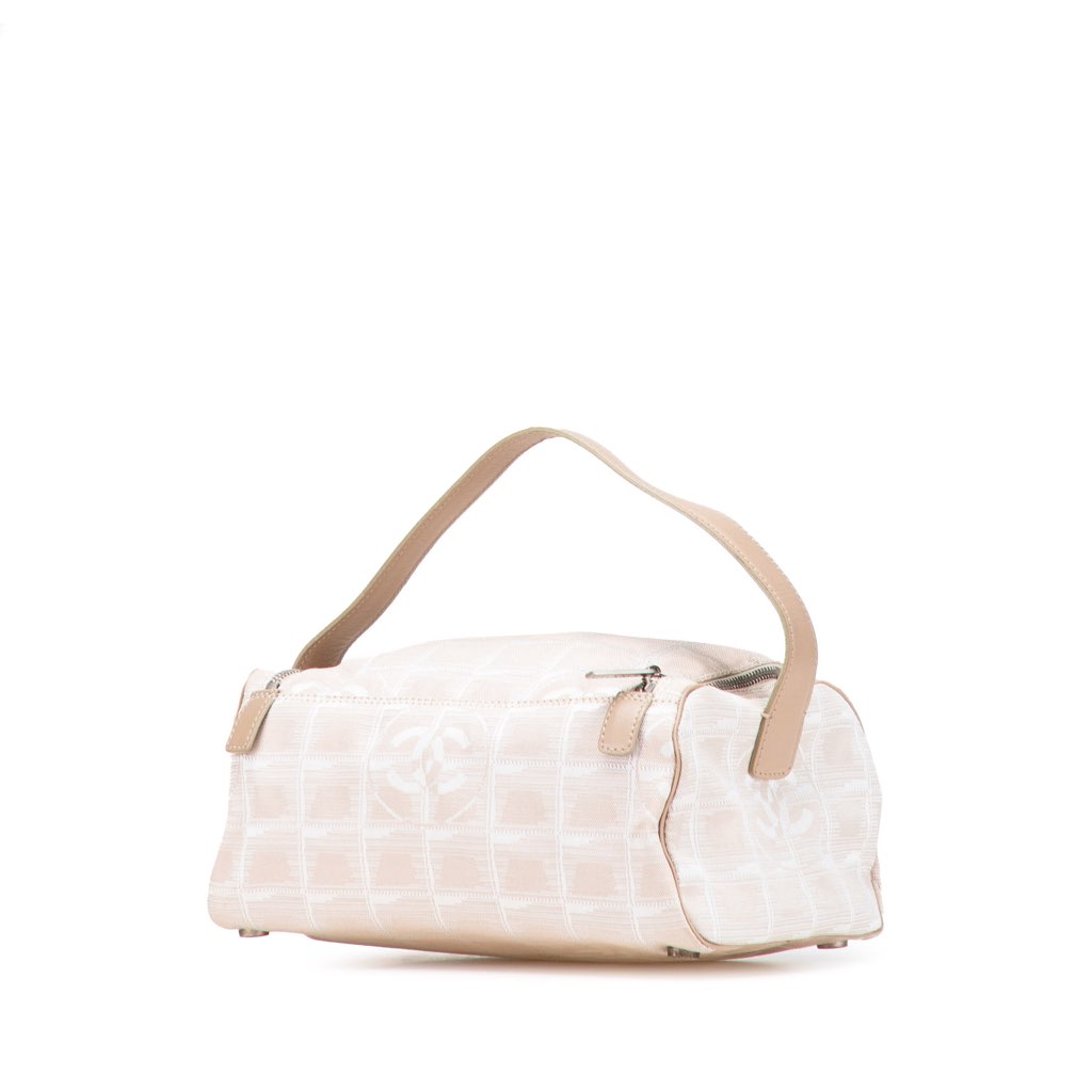 Chanel New Travel Line Nylon Vanity Bag - Back view