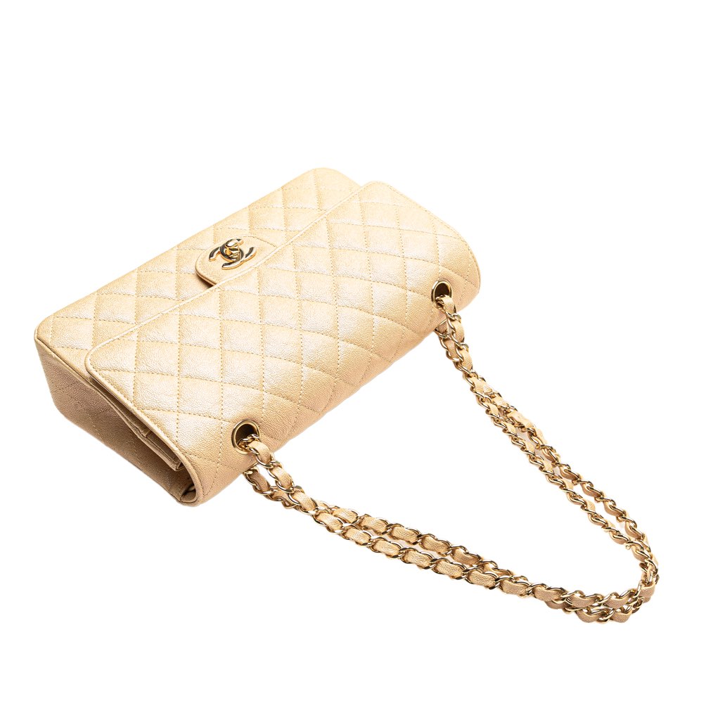Chanel Medium Classic Iridescent Caviar Double Flap - Image 14