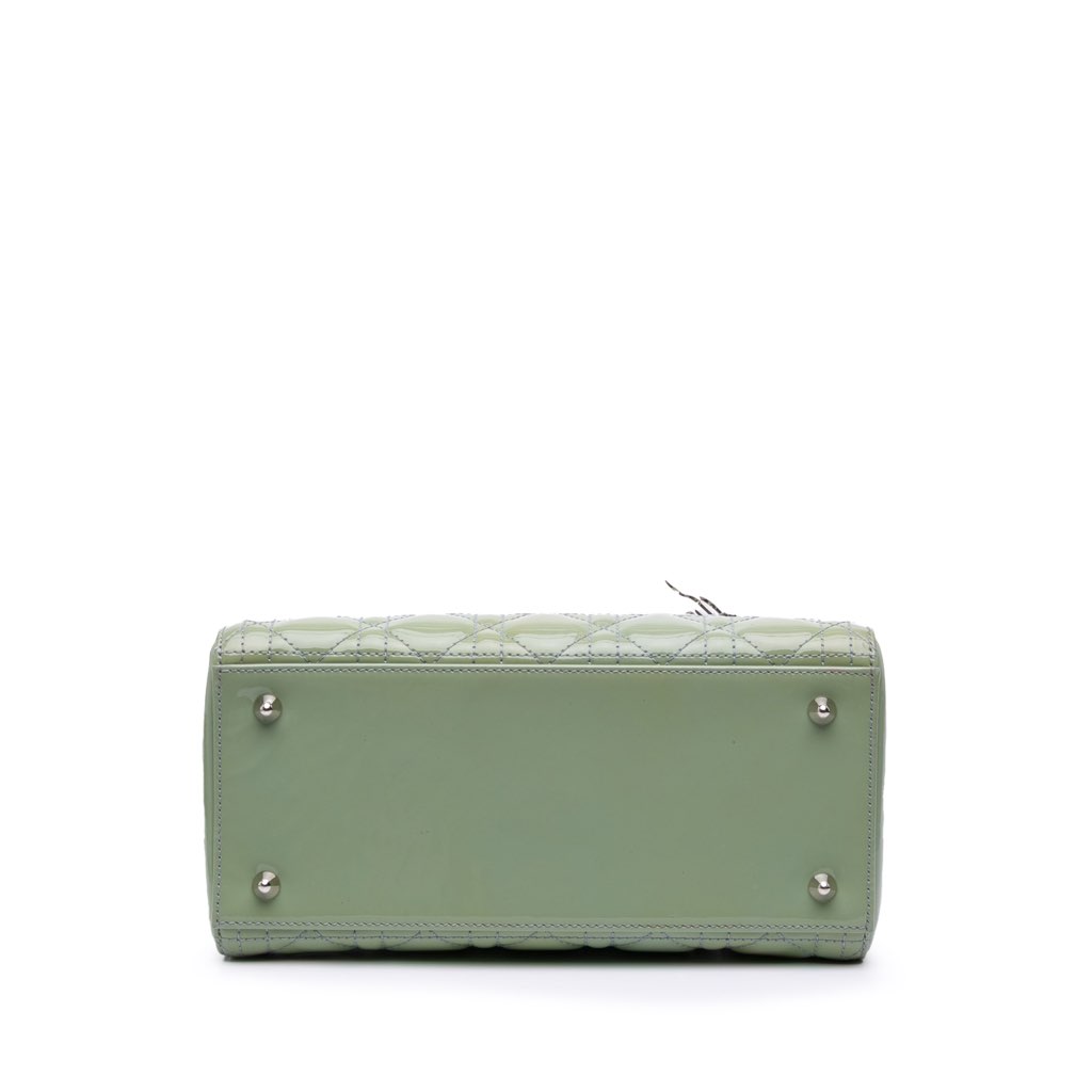 Dior Medium Patent Cannage Lady Dior - 3