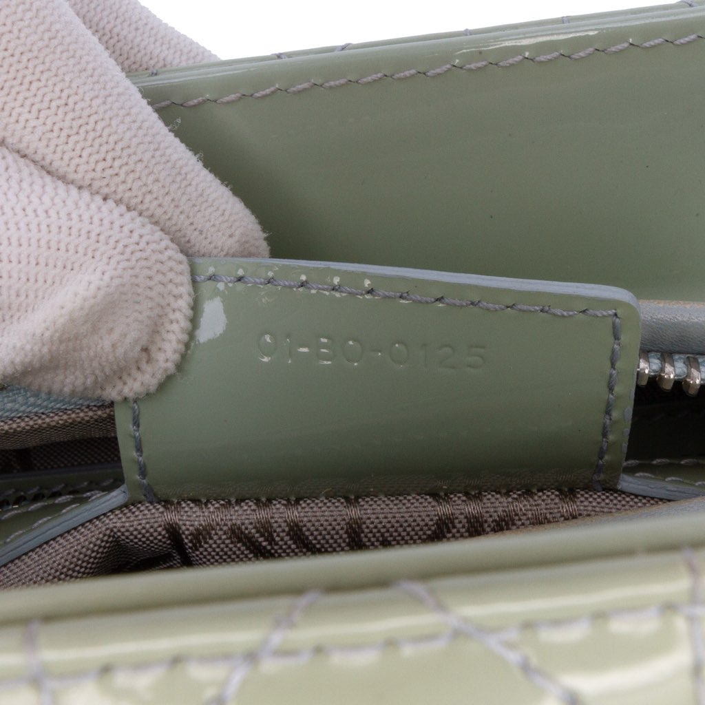 Dior Medium Patent Cannage Lady Dior - 5