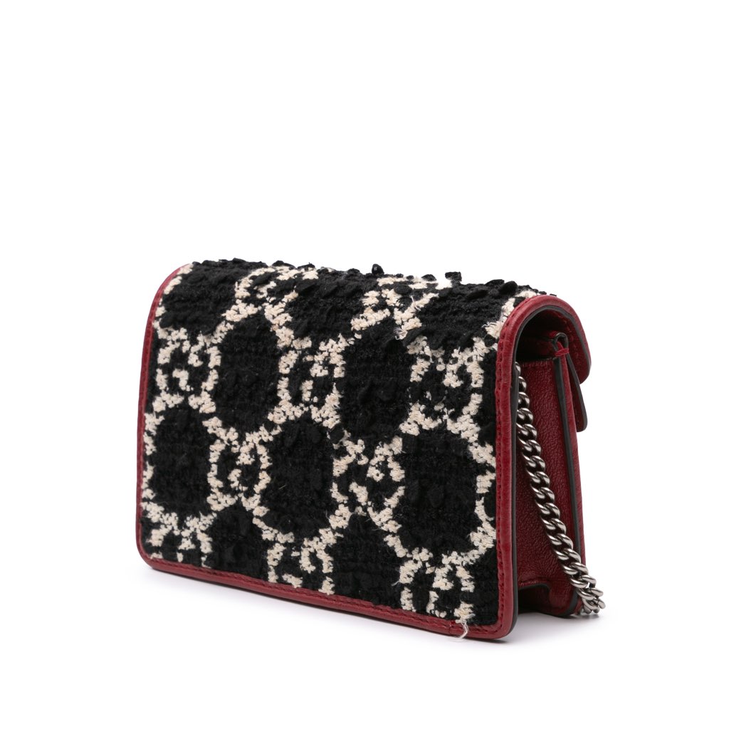 Gucci Super Mini GG Tweed Dionysus Crossbody - 2
