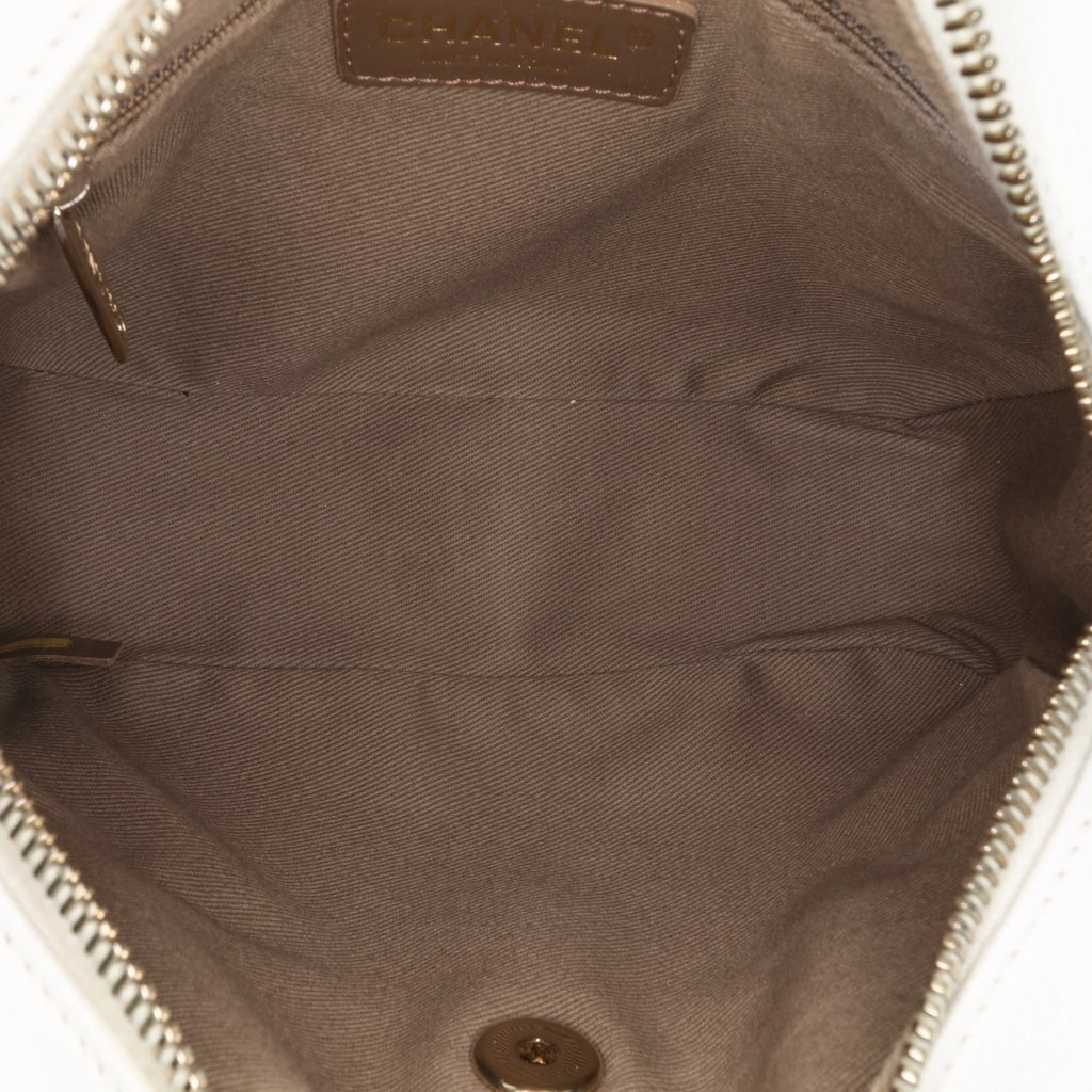 Chanel Medium Quilted Goatskin Casual Trip Camera Bag - 4