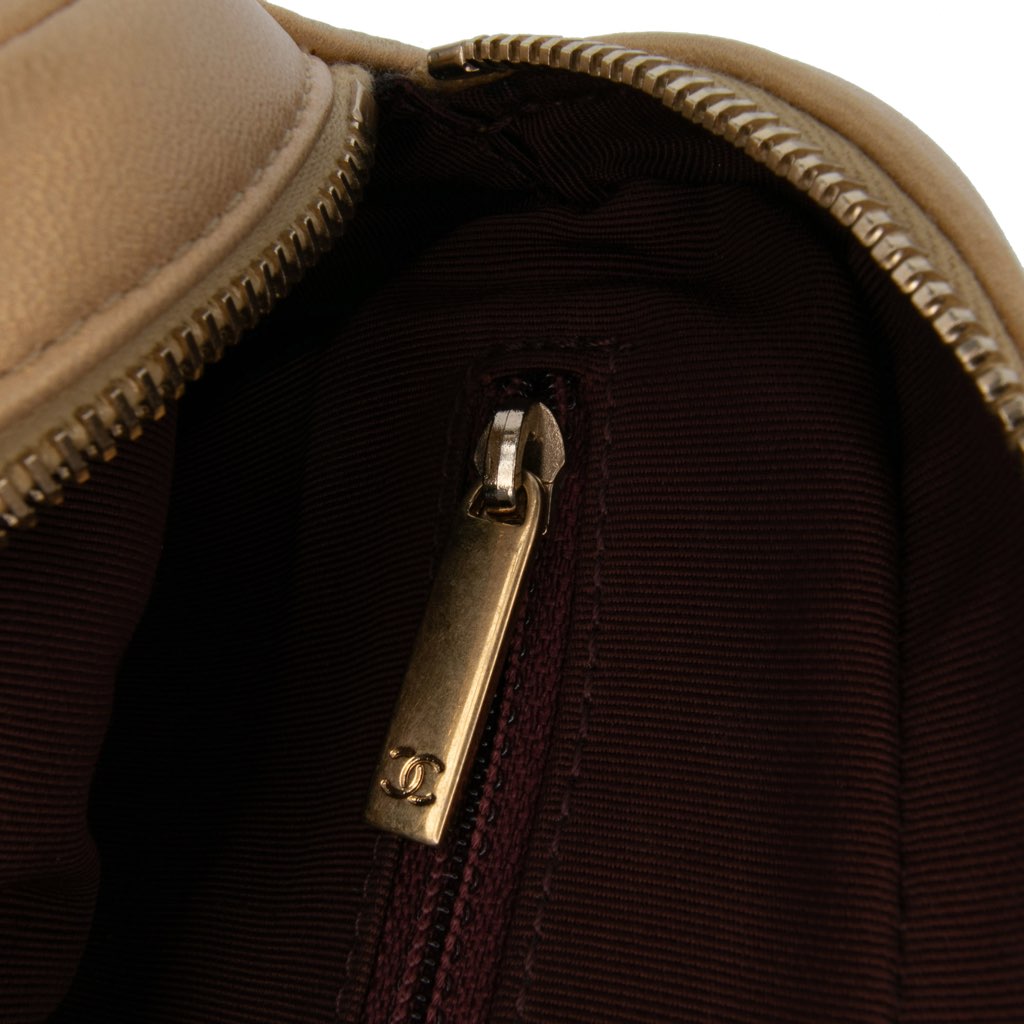 Chanel Mini Quilted Chevron Lambskin Camera Case Flap - Detail 1