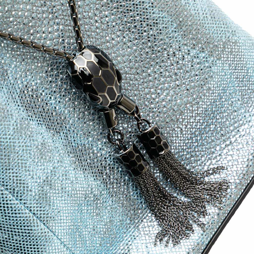 Bvlgari Metallic Karung Serpenti Forever Bucket Bag - Detail 1