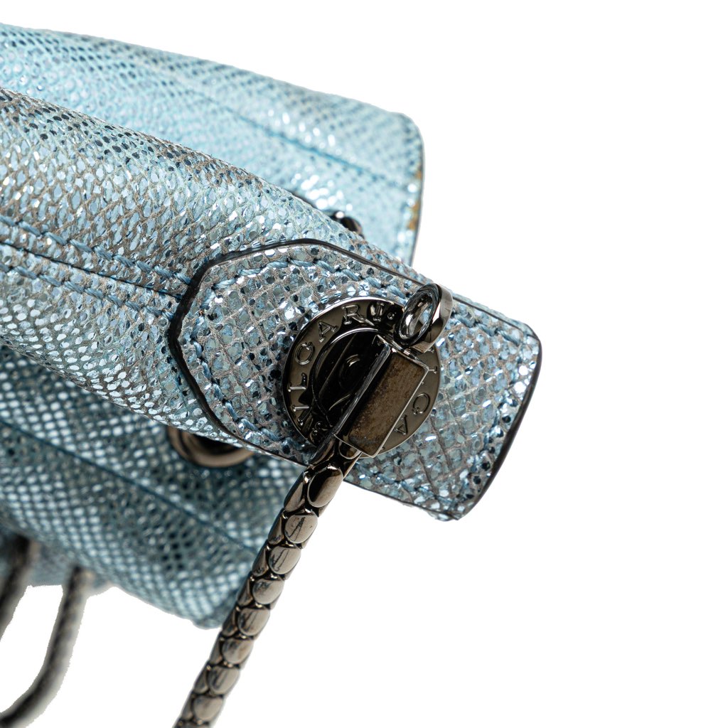 Bvlgari Metallic Karung Serpenti Forever Bucket Bag - Detail 2