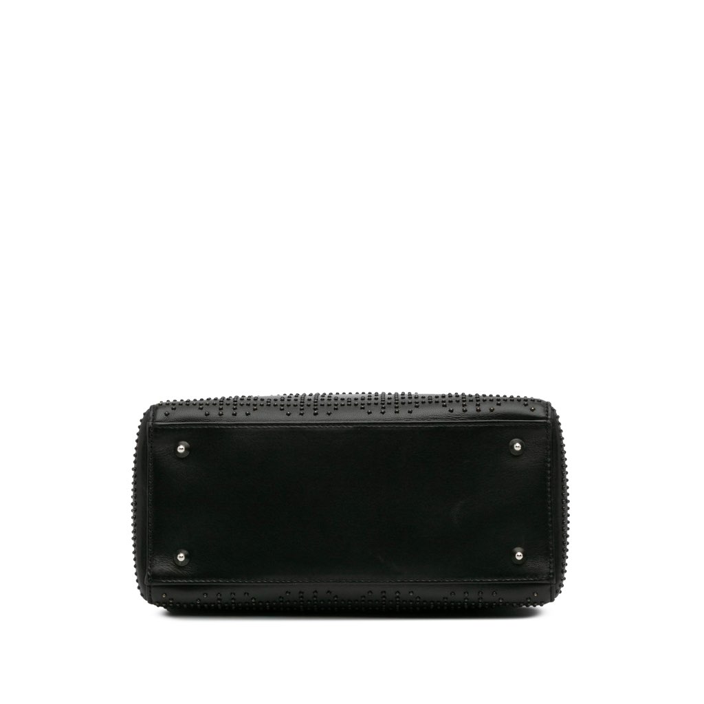 Dior Medium Calfskin Cannage Studded Lady Dior - Image 6